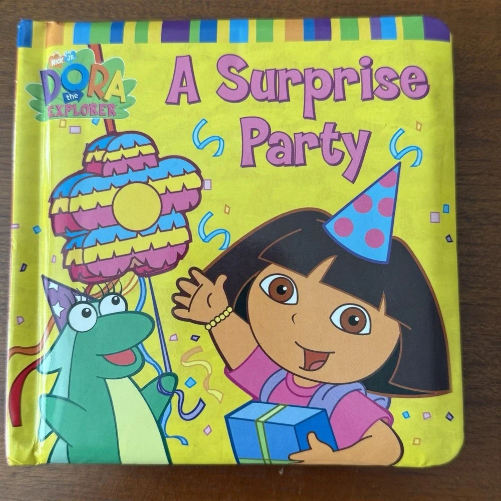 Lot of 3 Vintage Baby/Toddler Board Books – 1990s Y2K – Barney, Dora, Teletubbie